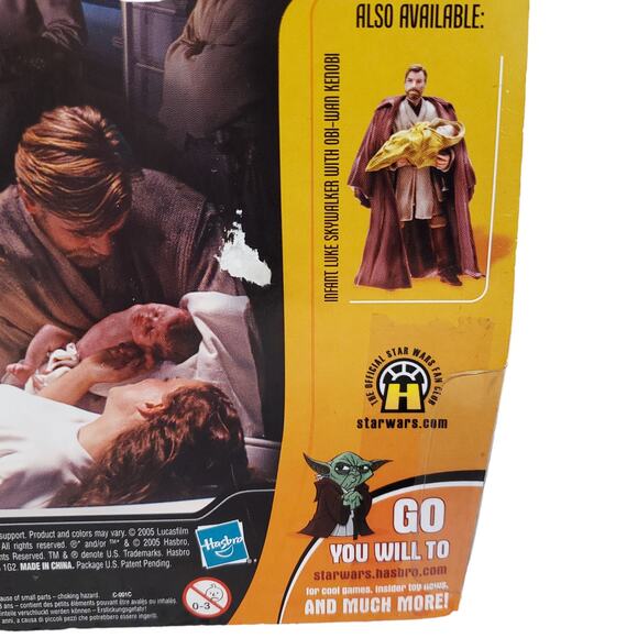 2005 Hasbro Star Wars Revenge of the Sith Separation of the Twins Leia with Bail - Picture 4 of 11